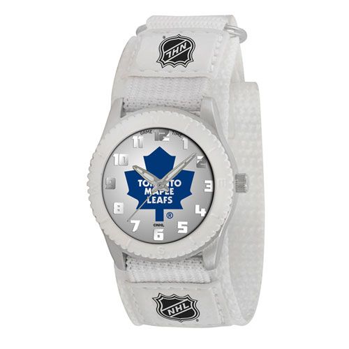 NHL TORONTO MAPLE LEAFS ROOKIE WHITE SPORTS WATCH