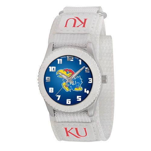 COLLEGE KANSAS ROOKIE WHITE SPORTS WATCH