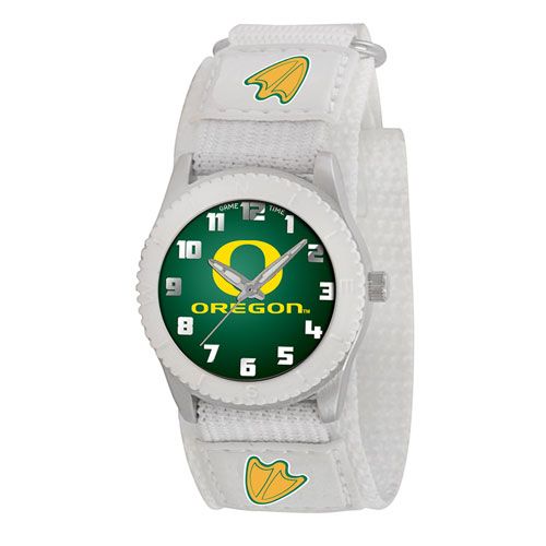 COLLEGE OREGON ROOKIE WHITE SPORTS WATCH