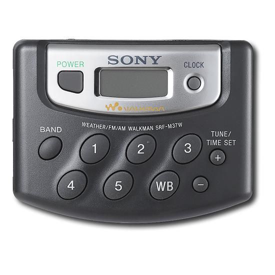 Sony WEATHER AM FM DIGTL RADIO