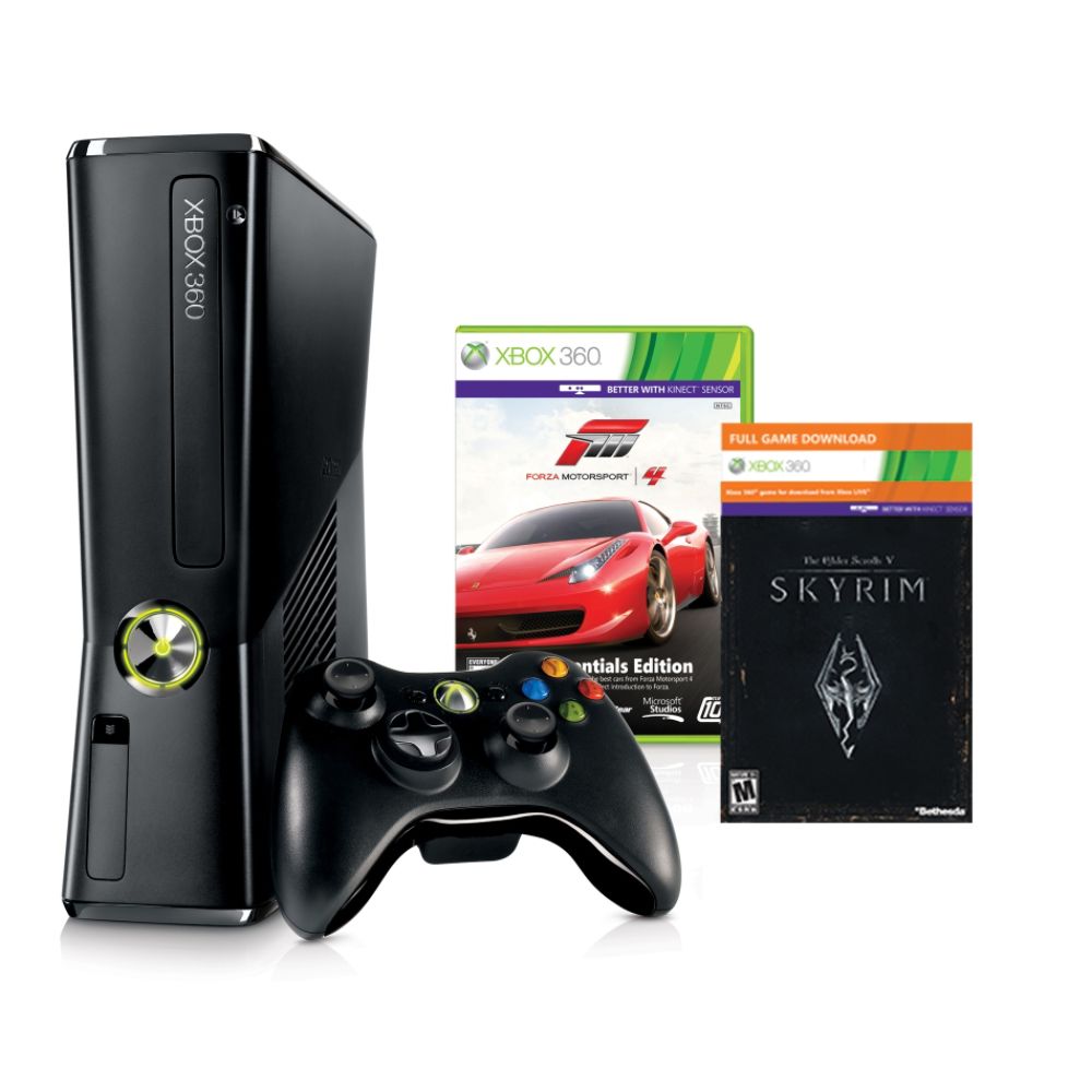 Microsoft Xbox 360S 250GB Console Holiday Bundle