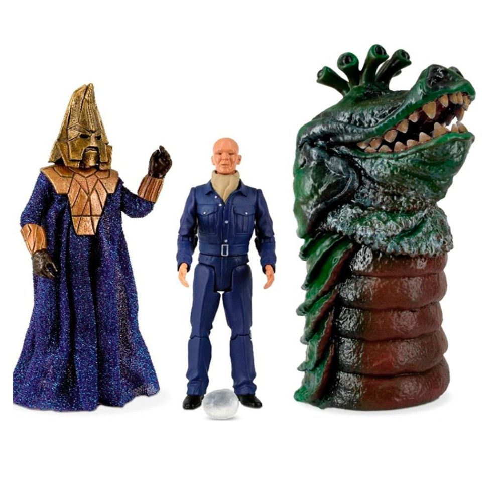 Doctor Who Enemies of the Third Doctor 5-Inch Action Figure Set Multi-color