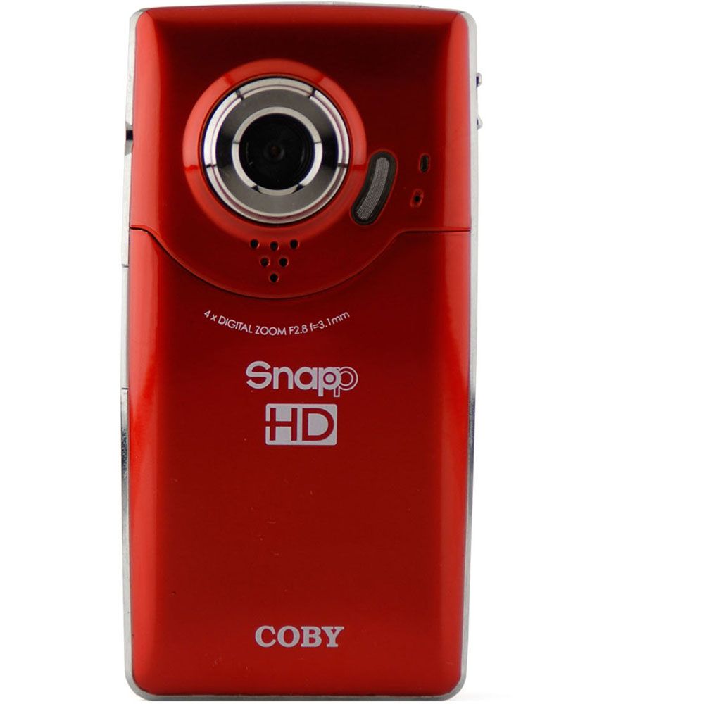 Coby SNAPP Mini High Definition Digital Camcorder - Red