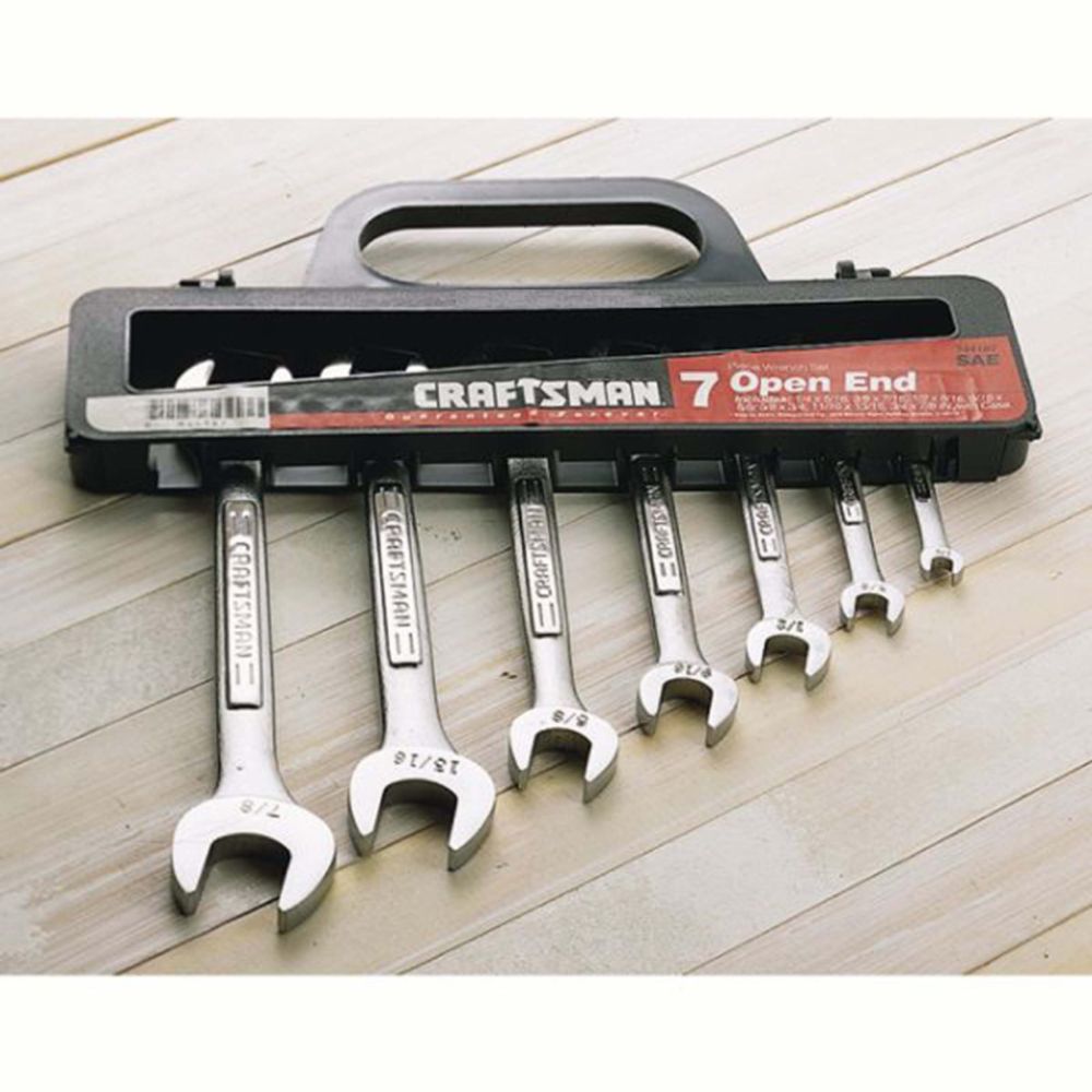 Craftsman&nbsp; 7 pc. Standard Open End Wrench Set