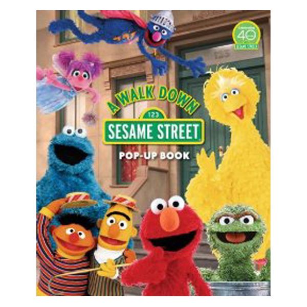 Candlewick Sesame Street 'A Walk Down Sesame Street: Pop-Up Book' Children's Book