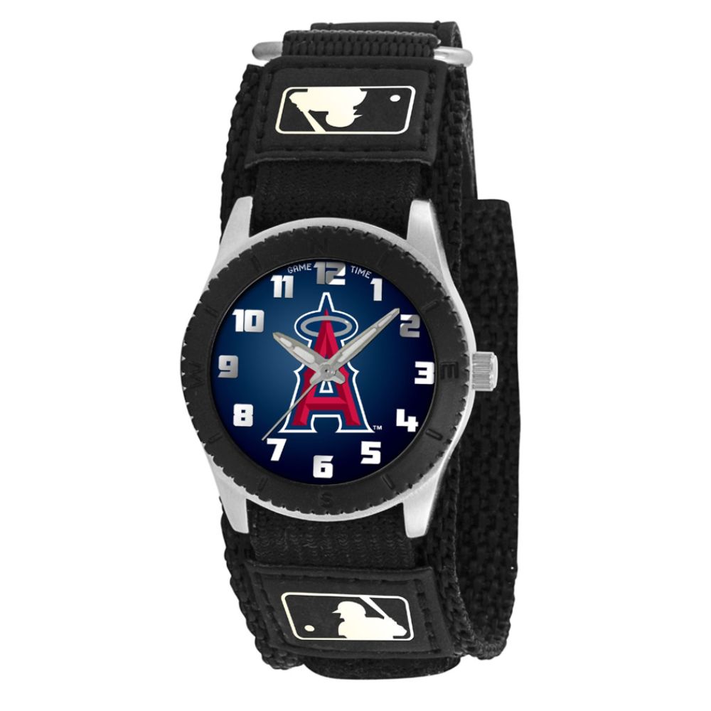 Game Time Watches Los Angeles Angels MLB Black Rookie Series Watch