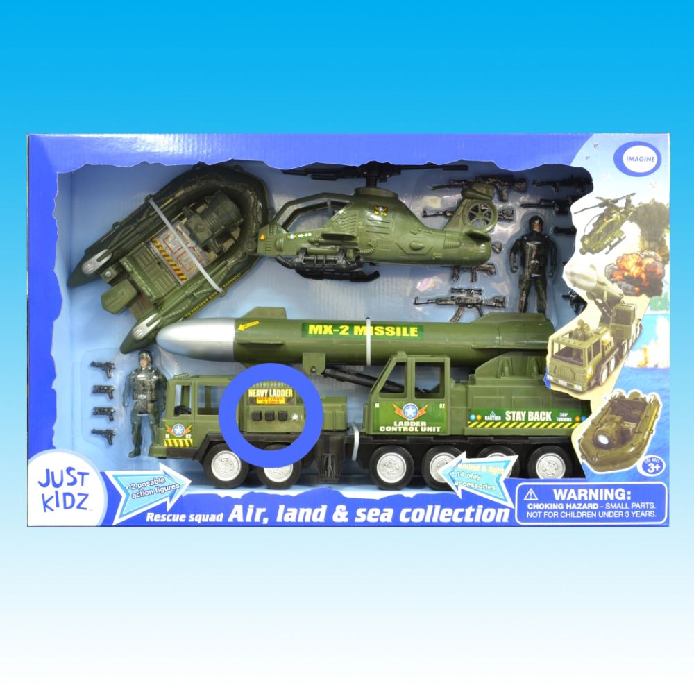 Just Kidz Rescue Squad Search & Rescue Helicopter
