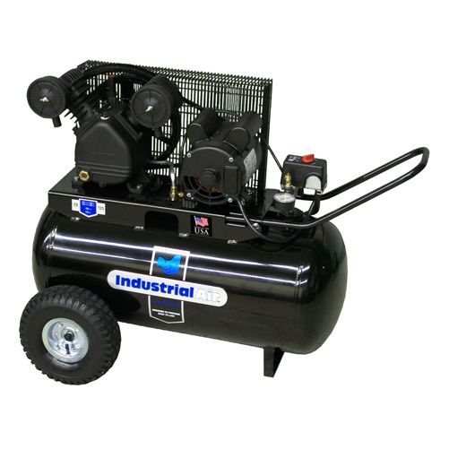 Industrial Ai 20 Gallon Portable Horizontal Electric Air Compressor