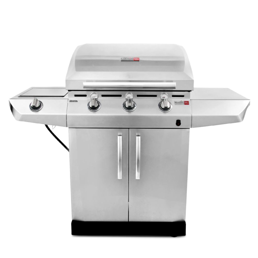 3 Burner Infrared Grill w/ Side Burner