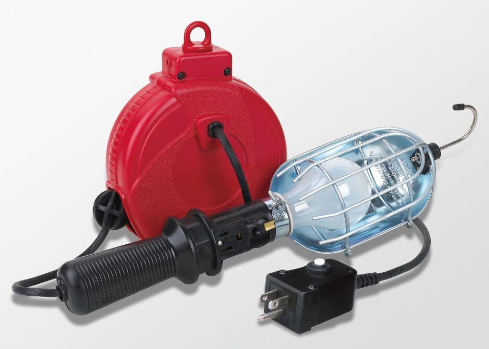Craftsman&nbsp; Incandescent Work Light with 20 ft. Retractable Reel