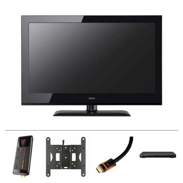The 32'' LED HDTV Television Home Theater System Ultim...