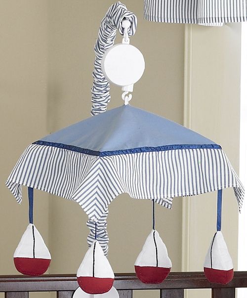 Sweet Jojo Designs Come Sail Away Collection Musical Mobile