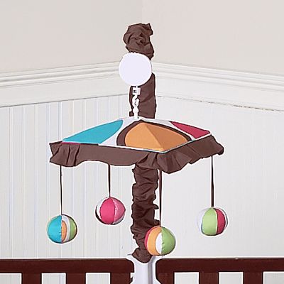 Sweet Jojo Designs Deco Dot Collection Musical Mobile