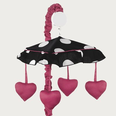 Sweet Jojo Designs Hot Dot Collection Musical Mobile