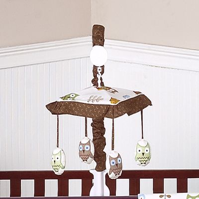 Sweet Jojo Designs Owl Collection Musical Mobile