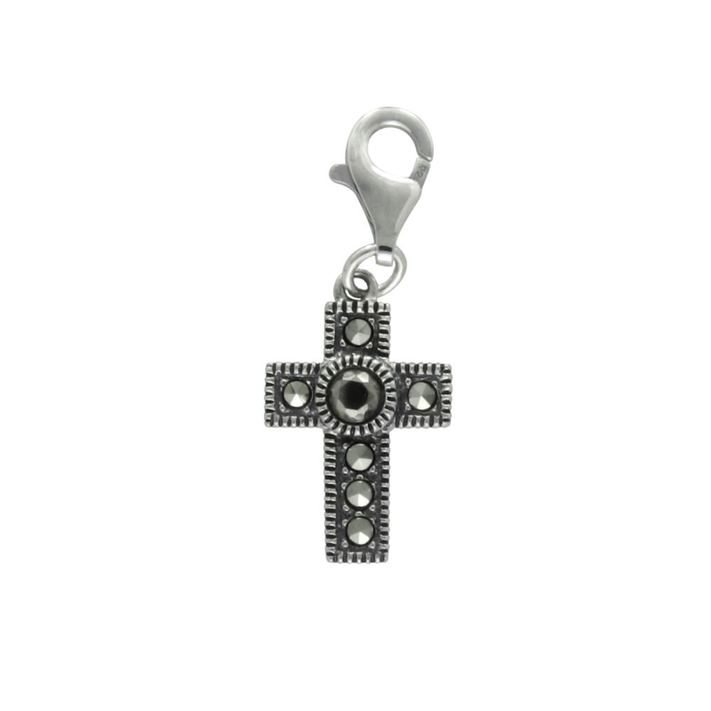 Mac's Marcasite Cross Charms