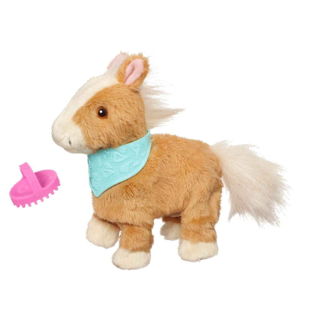 HASBRO FURREAL FRIENDS SNUGGIMALS Walkin' Ponies SHIMMER SKY Pet