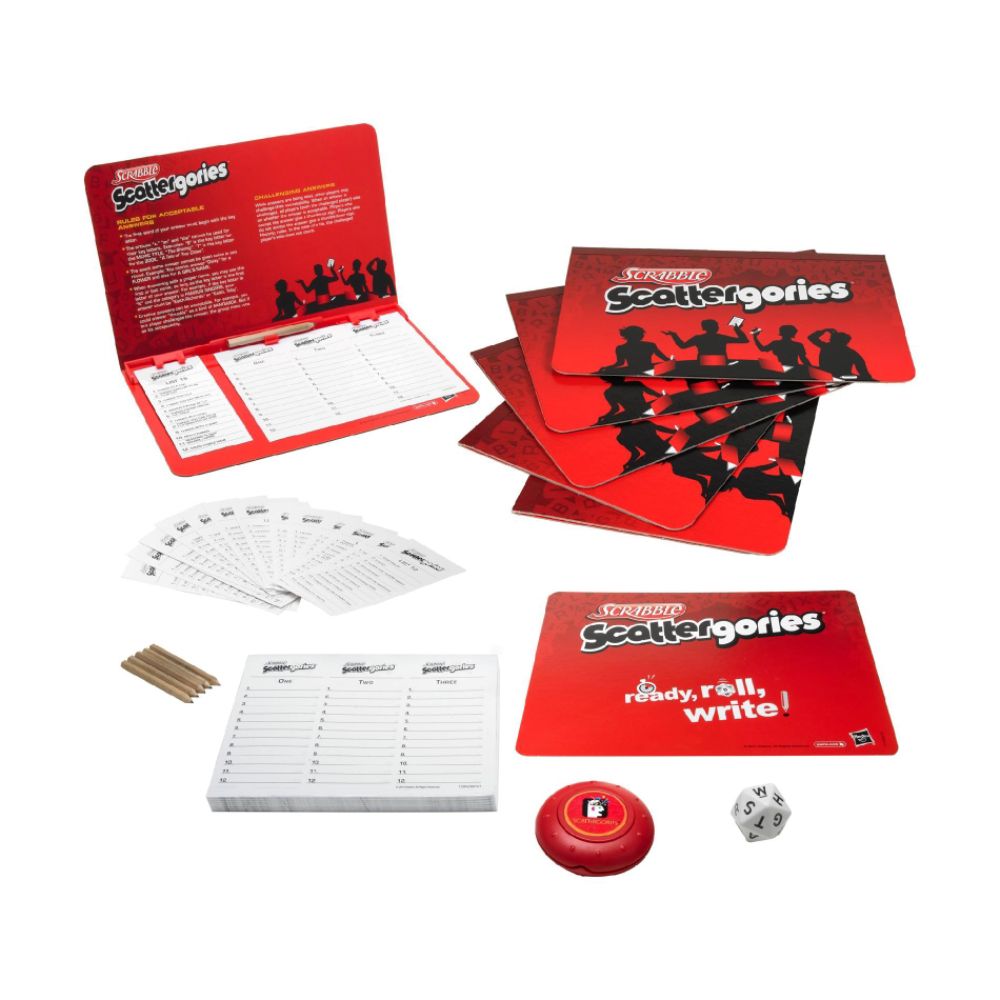SCRABBLE SCATTERGORIES Game