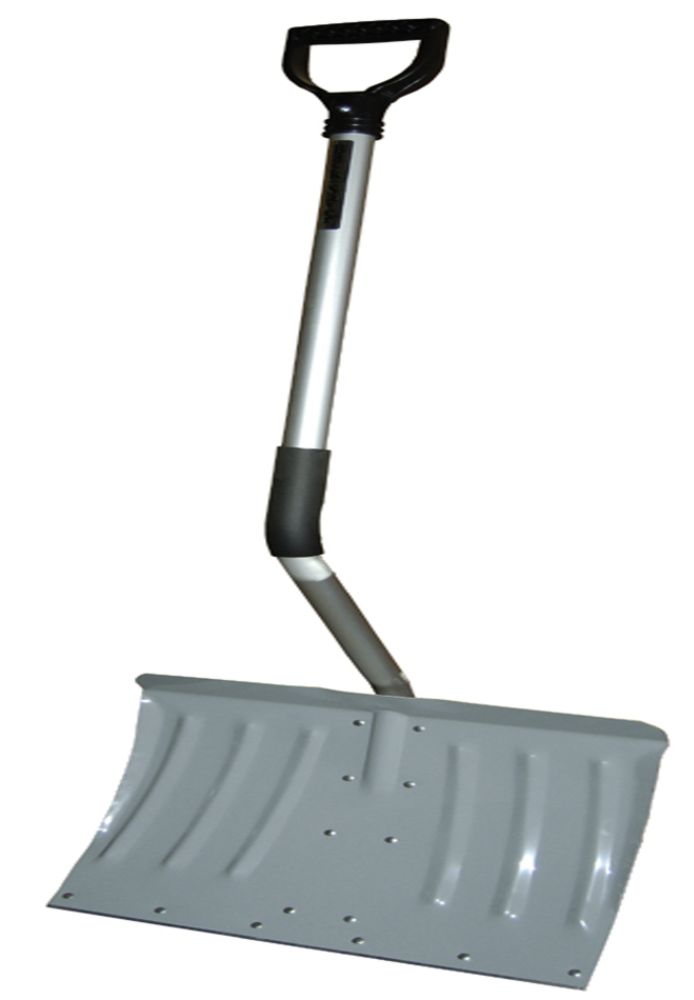 Original Back-Saver Snow Shovel Ergonomic Aluminum Handle and Aluminum Combo Blade