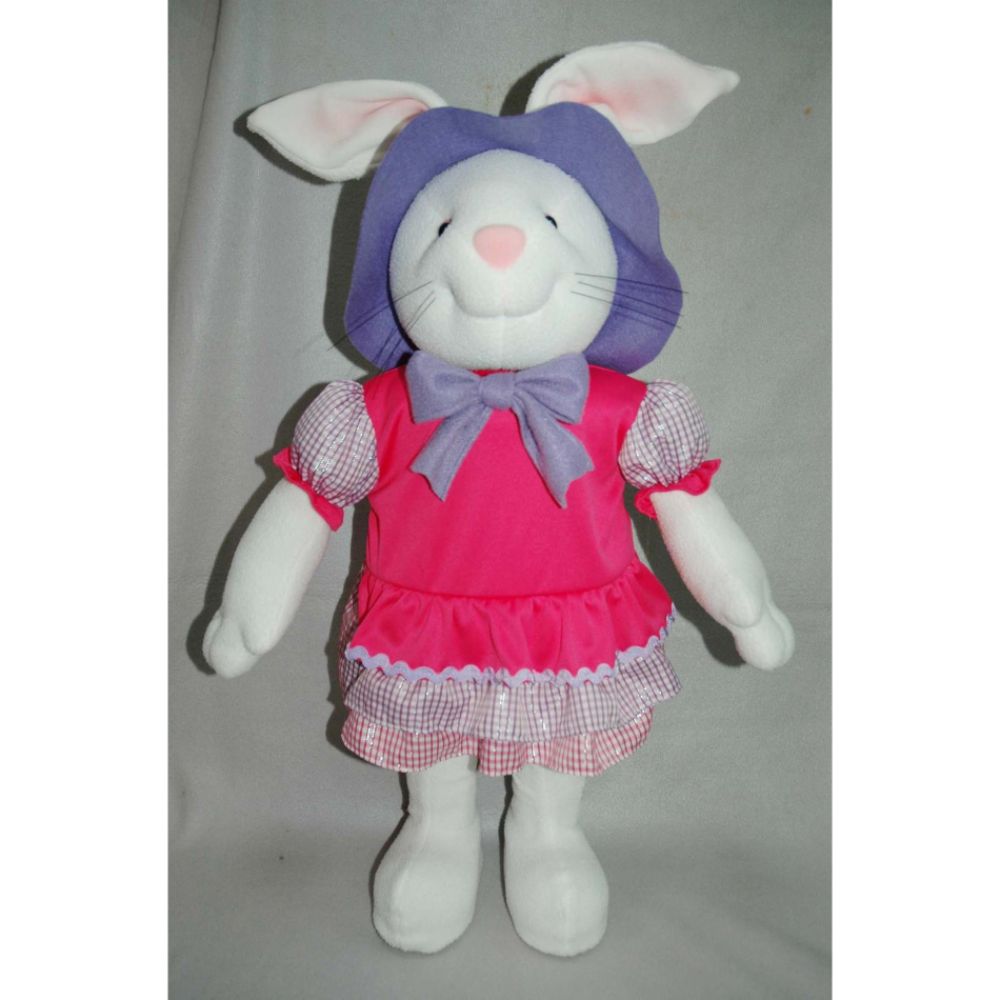 25in Porch Greeter Girl Bunny