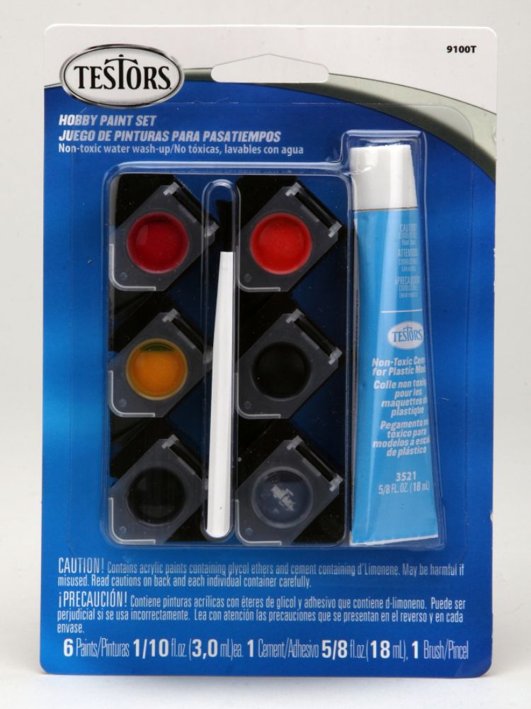 Testor Auto Detailing Paint Pod Set - 6 Colors