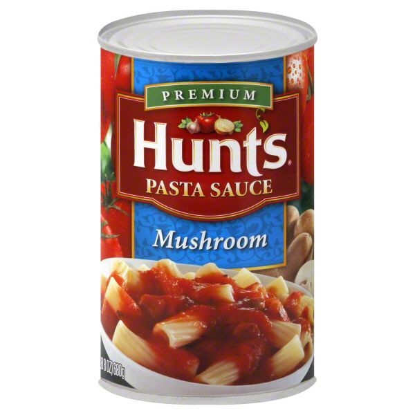 Hunt's Premium Pasta Sauce, Mushroom, 24 oz (1 lb 8 oz) 680 g at Kmart.com