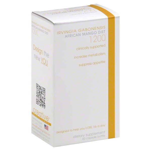 Creative BioScience African Mango Diet, 1200, Capsules, 60 capsules at Kmart.com