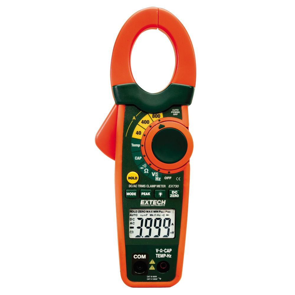 Extech&nbsp; 800A True RMS AC/DC Clamp Meter