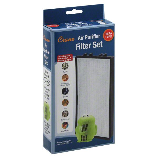 Crane USA Air Purifier Filter Set, Hepa Type, 1 filter at Kmart.com