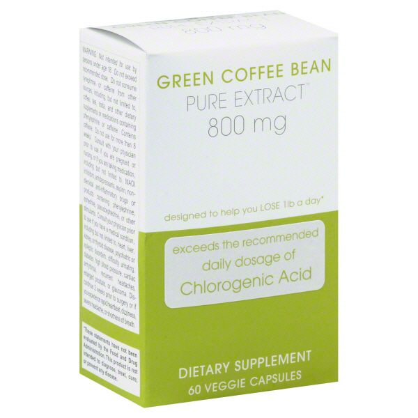 Creative BioScience Green Coffee Bean, Pure Extract, 800 mg, Veggie Capsules, 60 capsules at Kmart.com