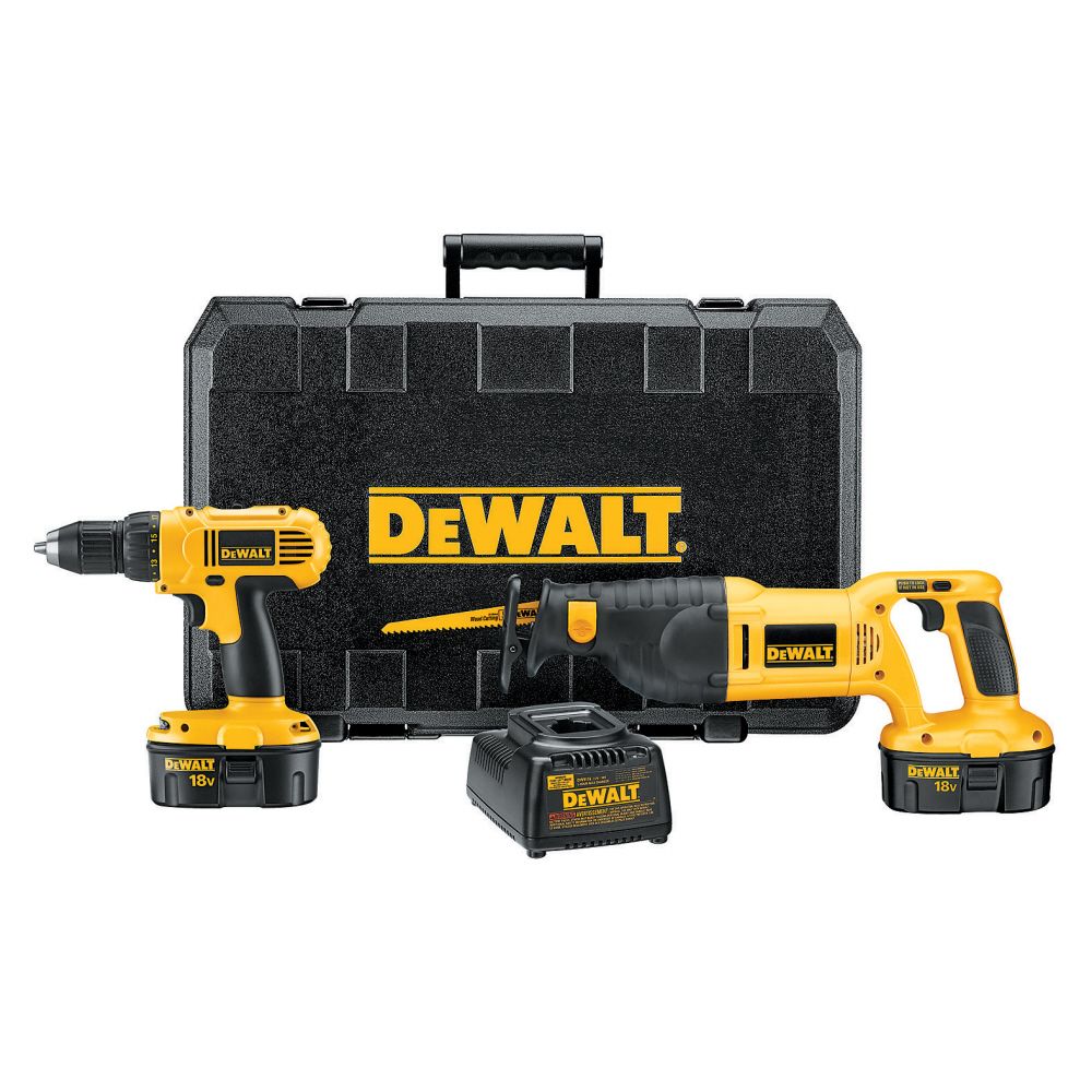 DeWalt 18 V Cordless Combo Kit
