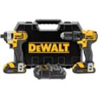 20 V MAX* Lithium Ion Compact Drill/Driver / Impact Driver Combo Kit (1.5 Ah)