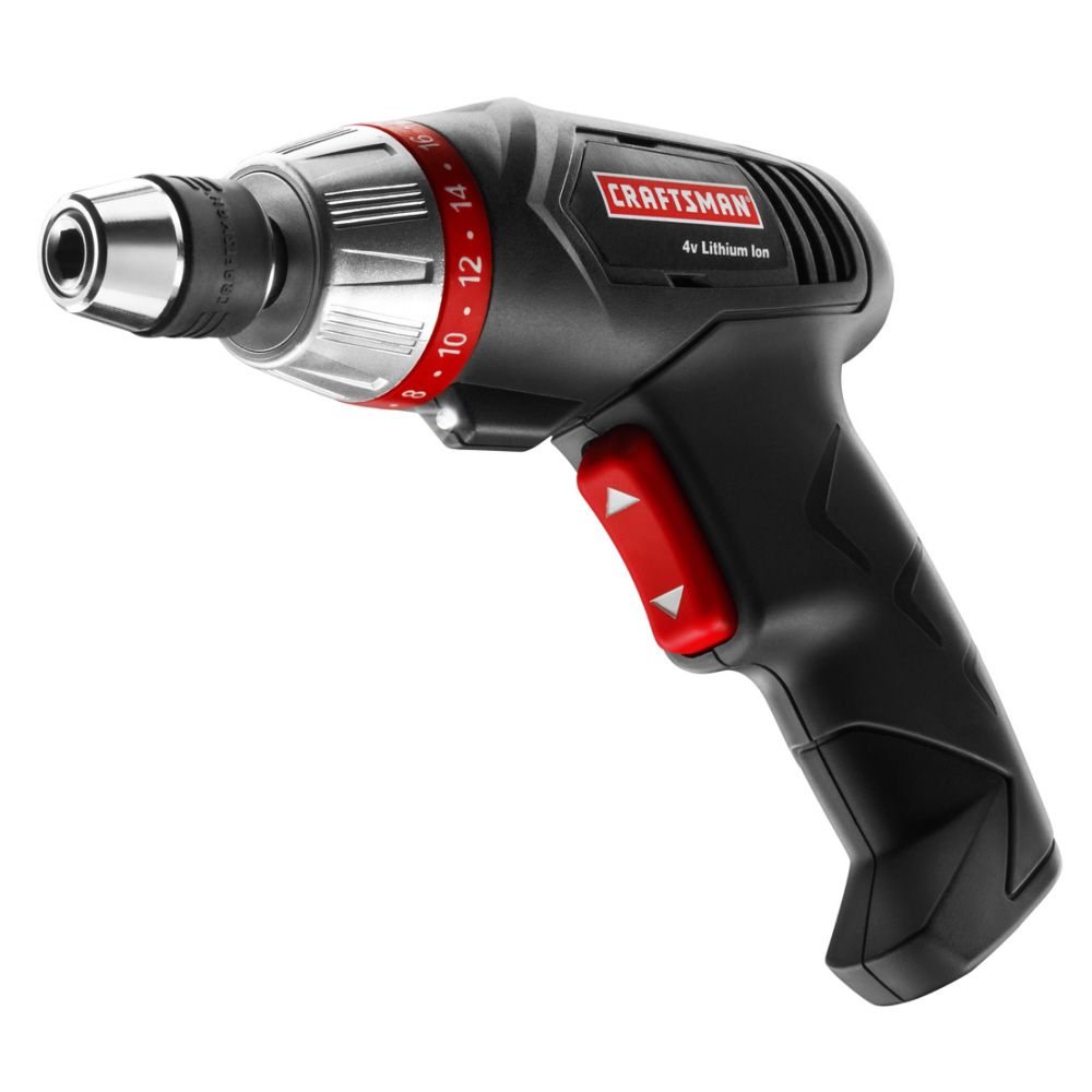 Craftsman&nbsp; 4 Volt Lithium-Ion Cordless 1/4 In. Screwdriver
