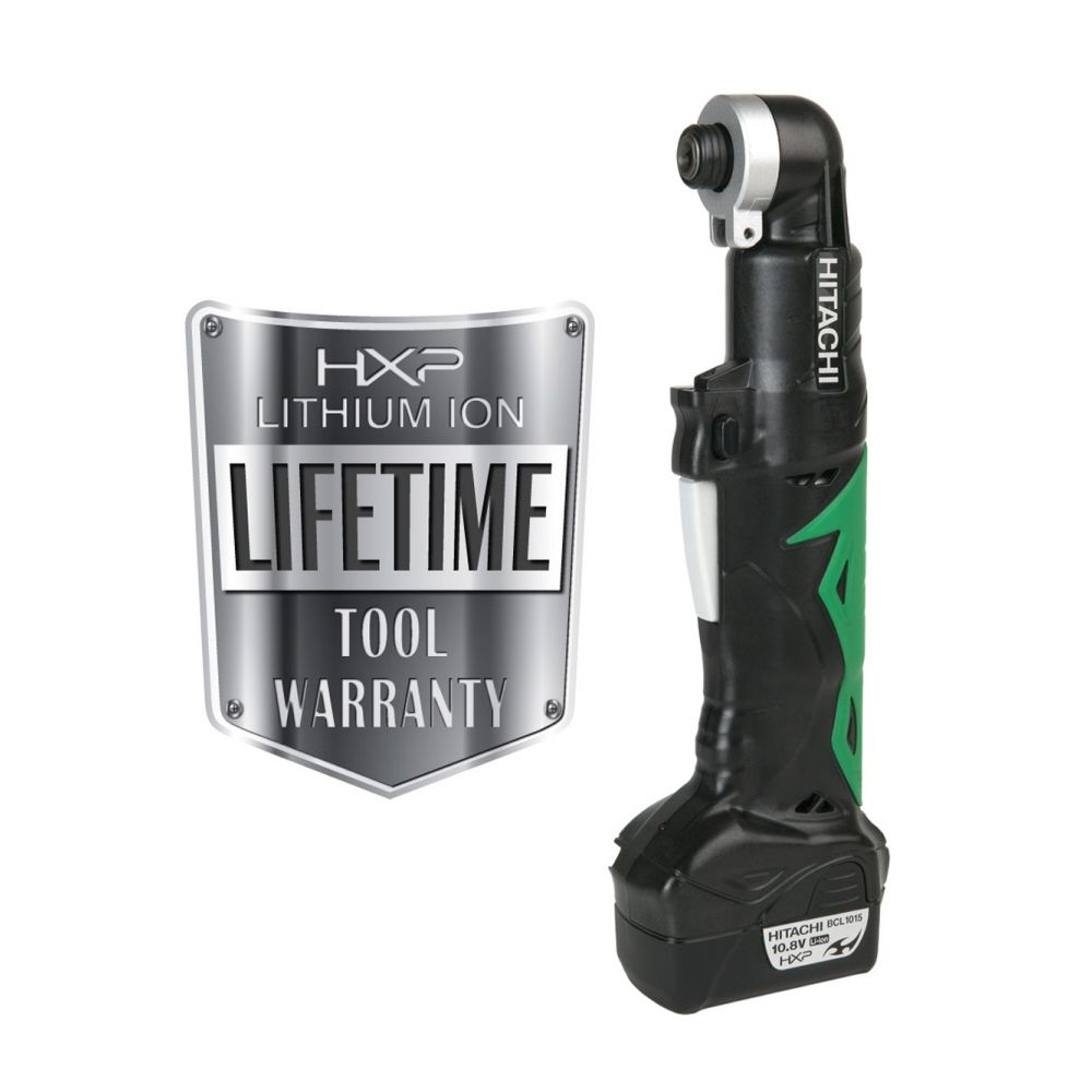 Hitachi 12 Volt Lithium Ion Micro Right Angle Impact Driver