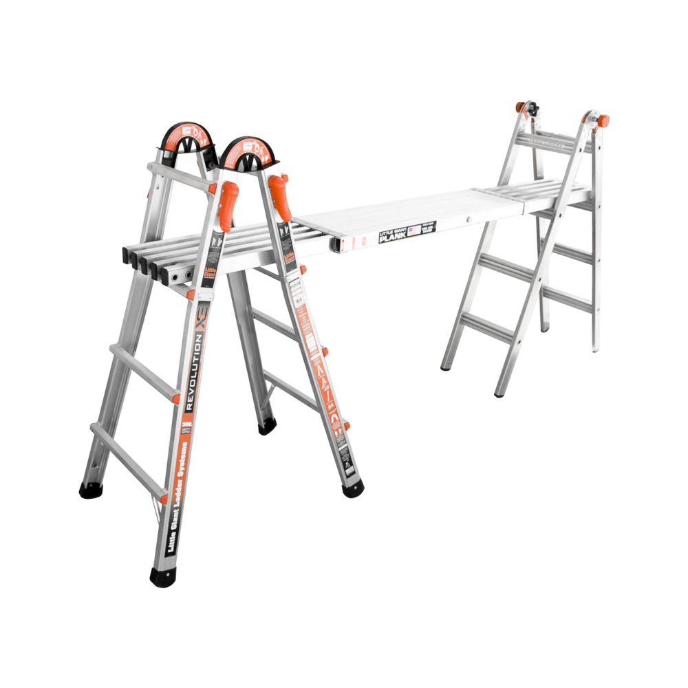 8 Ft. to 13 Ft. Aluminum Telescoping Work Plank                                                                                  at mygofer.com