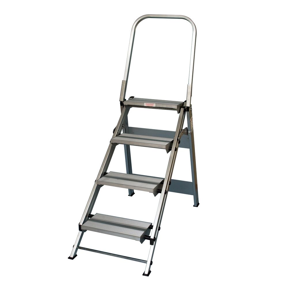 Xtend & Climb Folding Step Ladder with Hand Rail at Kmart.com