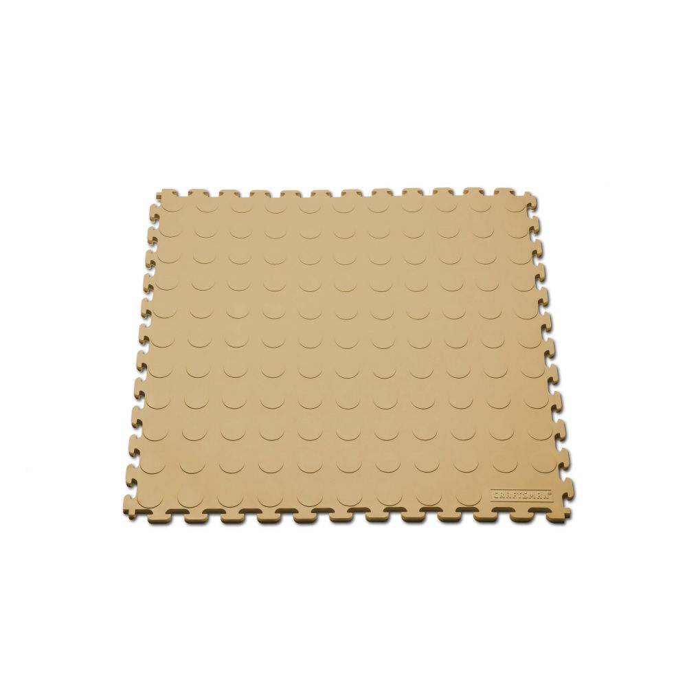Craftsman Beige PVC Multi-Purpose Raised Coin Garage Flooring at Sears.com