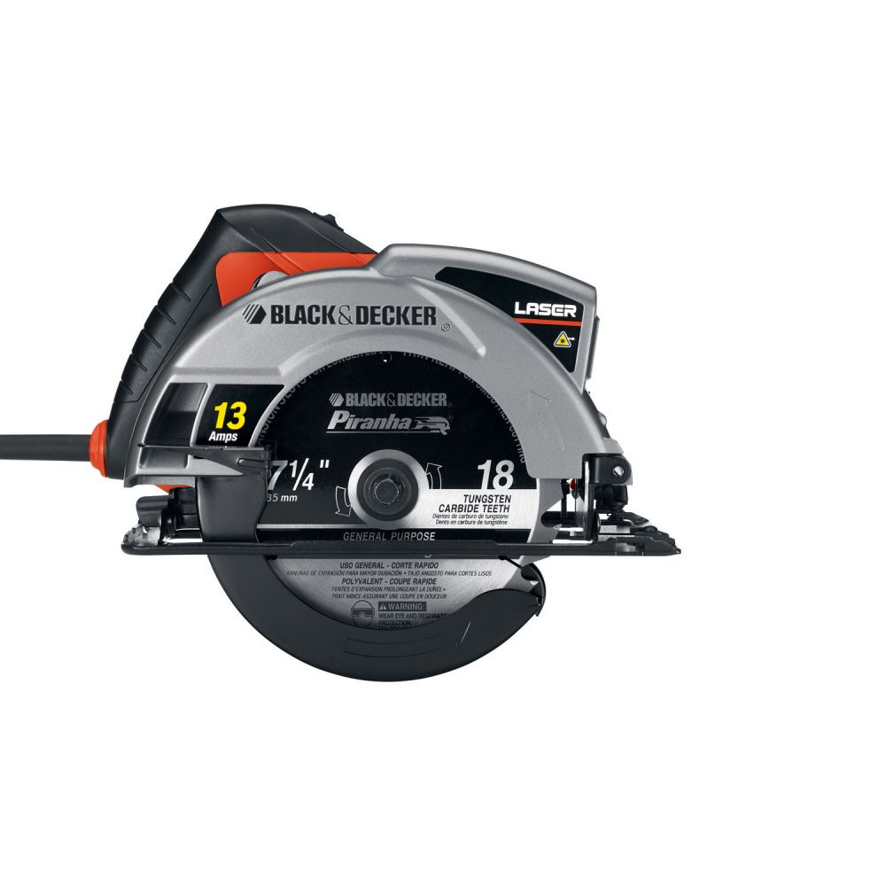Black & Decker 7-1/4 In. 13 A Laser Circular Saw Kit at Kmart.com