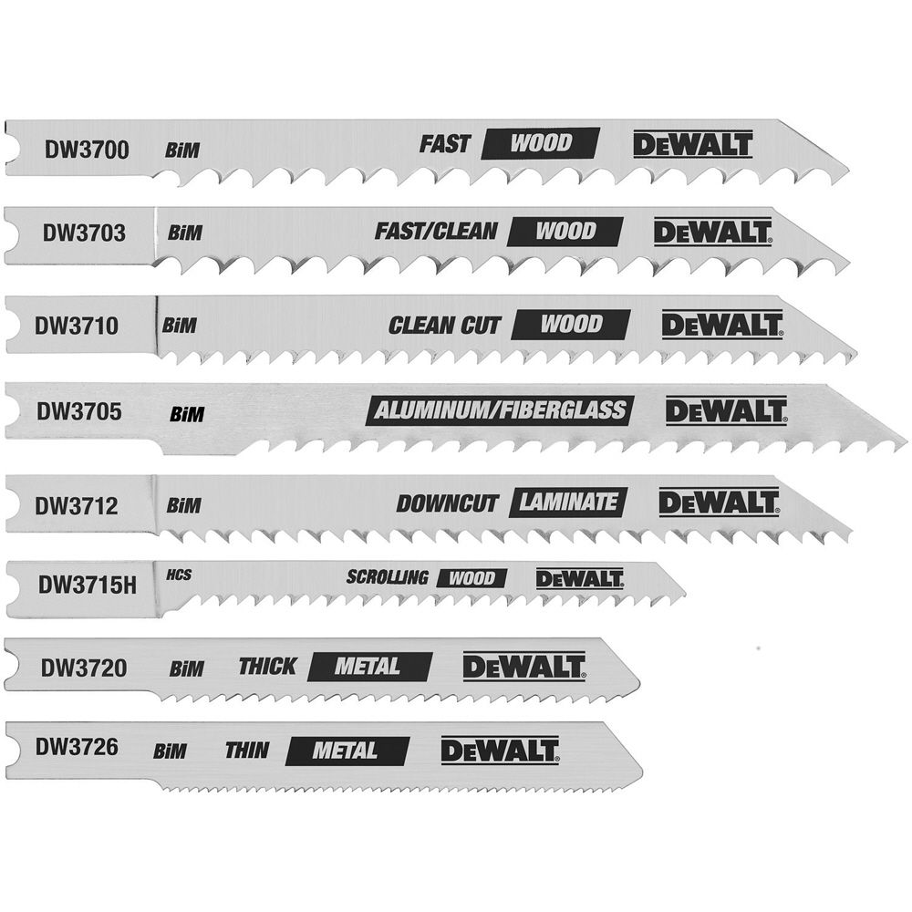 DeWalt 8 Piece U-Shank Jig Saw Blade Set at Sears.com