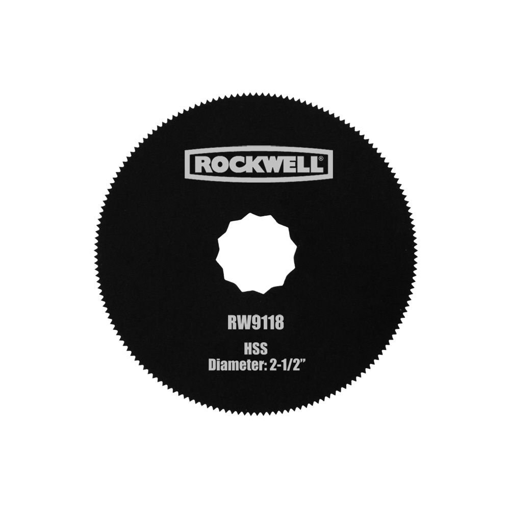 SoniCrafter 2-1/2 In. HSS Round Blade- 1pk
