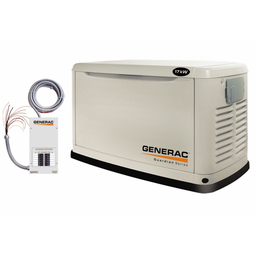 Generac&nbsp; 17,000 watt Automatic Standby Generator Steel Enclosure
