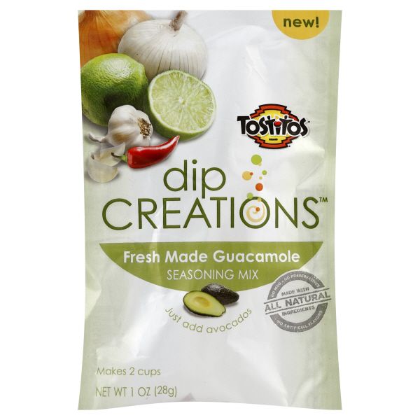 Tostitos Dip Creations Seasoning Mix, Fresh Made Guacamole, 1 oz (28 g) at Kmart.com