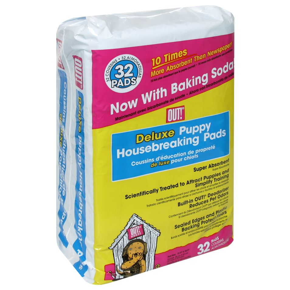 Out! Puppy Housebreaking Pads, Deluxe, 32 pads at Kmart.com