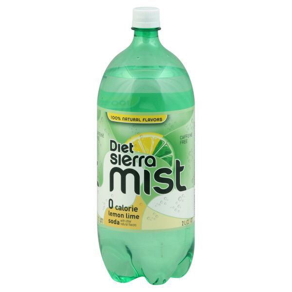 Sierra Mist Free Sierra Mist Soda, Diet, Lemon Lime, 2.1 qt (2 lt) at Kmart.com