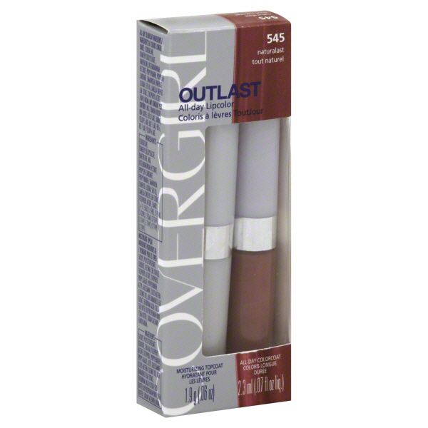 CoverGirl Outlast Lipcolor, All-Day, Naturalast 545, 1 kit at Kmart.com