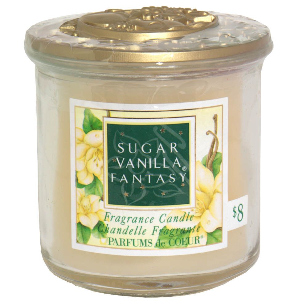 Body Fantasies Fragrance Candle, Sugar Vanilla Fantasy, Pre-Priced, 1 candle [9 oz (255 g)] at Kmart.com