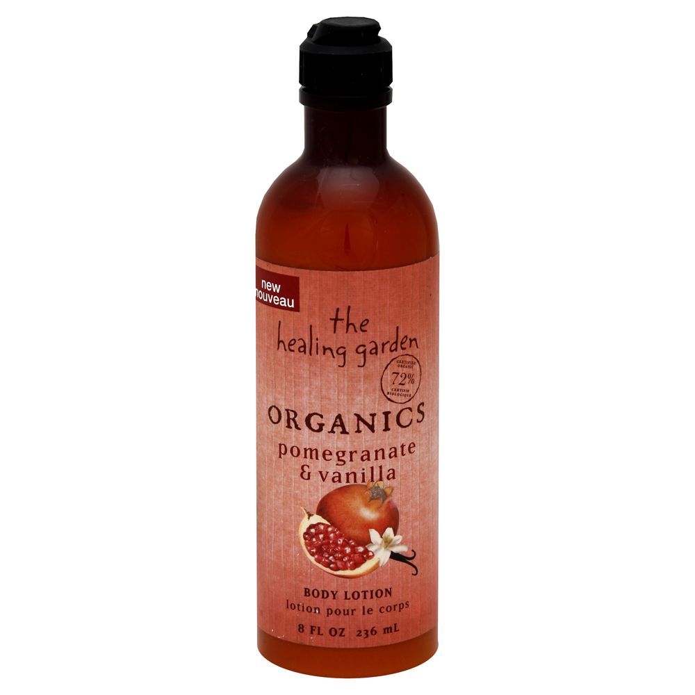 Healing Garden Organics The Healing Garden Organics Body Lotion, Pomegranate & Vanilla, 8 fl oz (236 ml) at Kmart.com