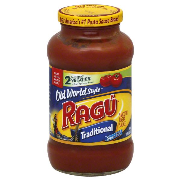 Ragu Old World Style Pasta Sauce, Smooth, Traditional, 24 oz (1 lb 8 oz) 680.4 g at Kmart.com