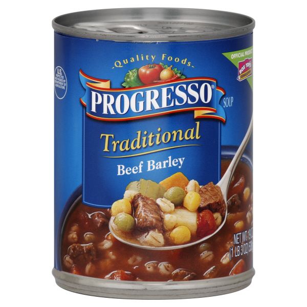 Progresso Traditional Soup, Beef Barley, 19 oz (1 lb 3 oz) 538 g at Kmart.com