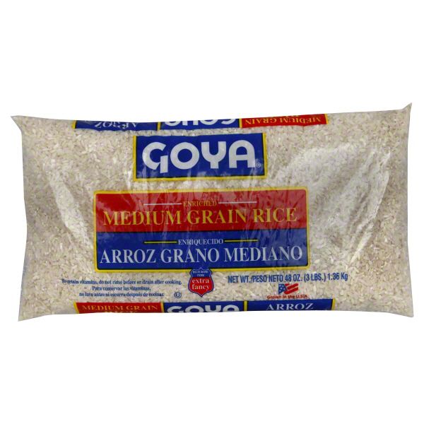 Goya Rice, Medium Grain, 48 oz (3 lbs) 1.36 kg Shop Your Way Online
